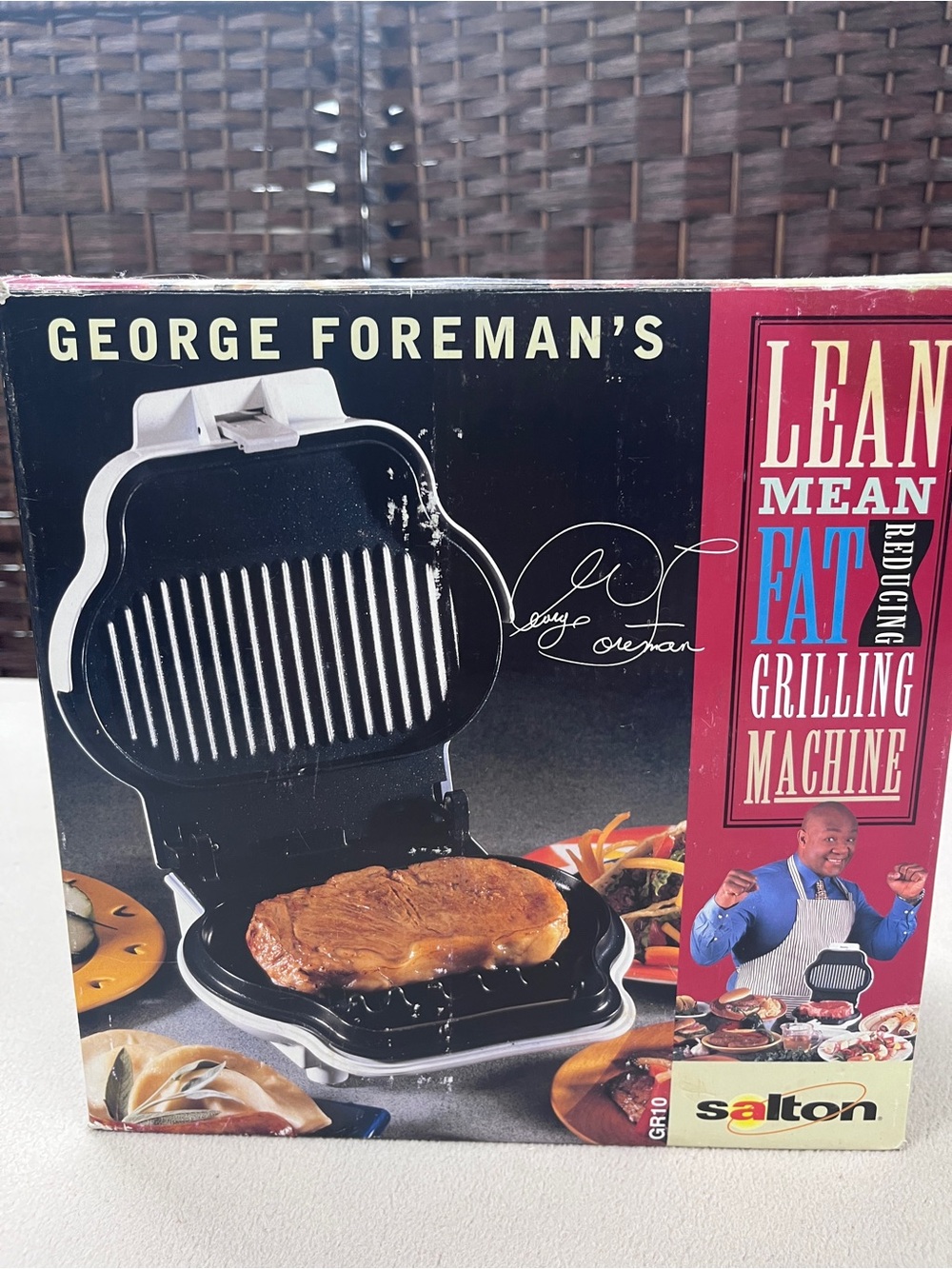 George Foreman's Lean Mean Fat Reducing Grilling Machine